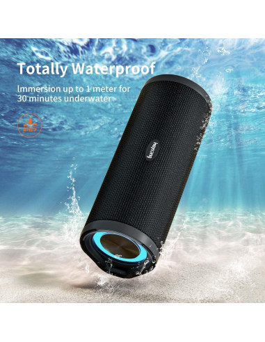 Altavoz Bluetooth HEYSONG REVERB Impermeable 40H Sonido Estéreo