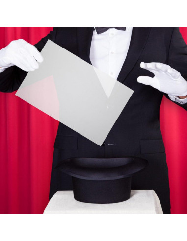 Hoja Lenticular de Invisibilidad VICASKY 30x20 cm para Magos