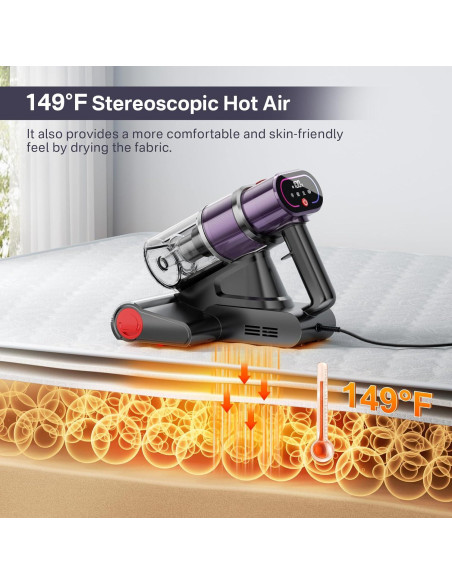 Limpiador de colchones Dufuls DS026 Pro con UV y ultrasonido