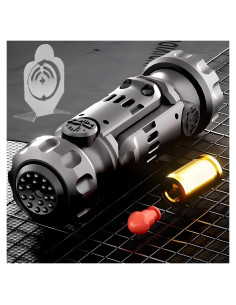 Juguete Antiestrés Fidget Gun Ography de Metal Negro