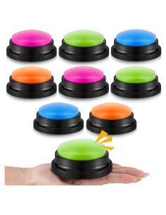 Botones Grabables para Juegos Honoson - 8 Piezas Color Fresco