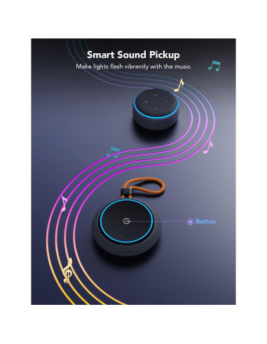 Caja de Espectáculo de Luz Exterior Govee H1167 IP65 22 Modos Música