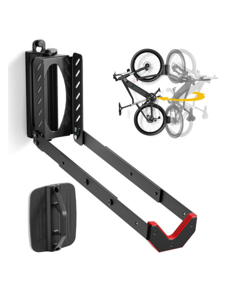 Soporte de Pared para Bicicleta monTEK Giratorio 35 kg