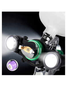 Luz para Pistola de Pintura YUZES015 LED Recargable 6500 Lúmenes