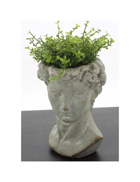 Maceta de Cemento La Colección Bridge Cabeza Griega 15.24 cm