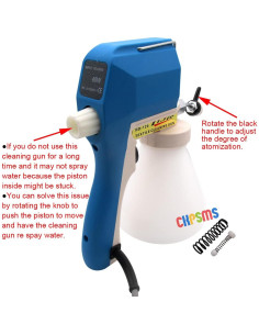 Pistola de Limpieza CKPSMS KP-120A 110V para Plastisol 2