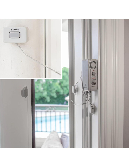 Alarma de Piscina Techko S187D con Sensores y 110 dB Alarma de Piscina Techko S187D con Sensores y 110 dB