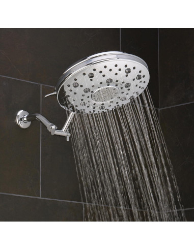 Cabezal de Ducha de Lluvia Oxygenics Vortex 10" Cromado 1.8 GPM