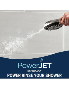 Cabezal de Ducha Waterpik ShowerClean Pro Mano 1.83m Alta Presión 2