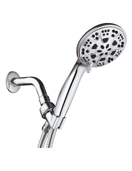 Cabezal de Ducha de Mano AquaDance 5" Cromado 6 Configuraciones