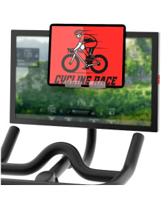 Soporte para Tableta y Pedales Planos para Bicicleta Peloton 2
