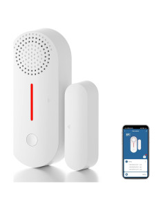 Paquete de 4 Sensores de Alarma WiFi Gaoducash 120 dB