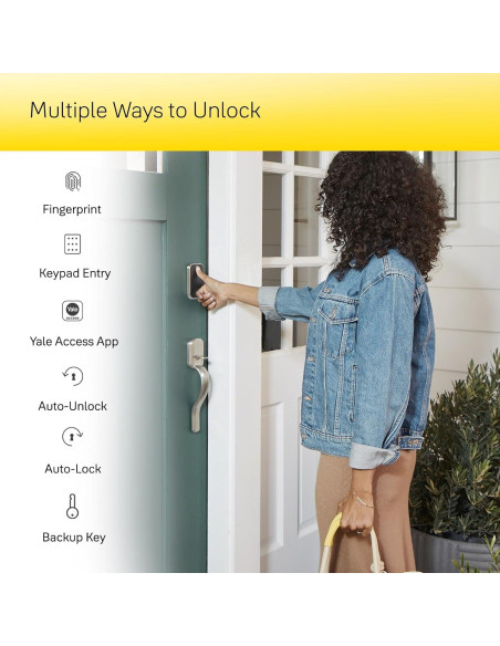 Cerradura Inteligente Yale Assure Lock 2 Touch Niquel Satinado Cerradura Inteligente Yale Assure Lock 2 Touch Niquel Satinado