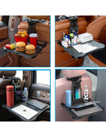 Bandeja de Viaje Plegable para Asiento Trasero FANXIN - Multifuncional