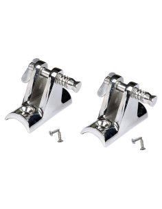 Hinge de Bimini Acero Inoxidable 316 Par 90 con Base Cóncava