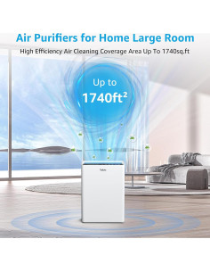 Purificador de Aire Tailulu HQZZ-260 para Habitaciones Grandes 2
