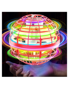 Bola Orbital Voladora Fesbt FB001 Rojo Mini Drone 7.62cm