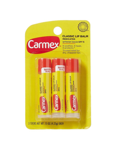 Bálsamo Labial Carmex Original Hidratante 12 Piezas 4.25g