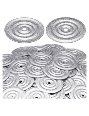 Placas Redondas de Aislamiento Shimeyao 100 Pcs 7.6 cm