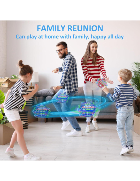 Bola Voladora Interactiva 2024 Dongguan 10cm Azul/Rojo