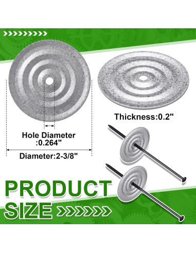 Placas Redondas de Aislamiento Shimeyao 100 Pcs 7.6 cm