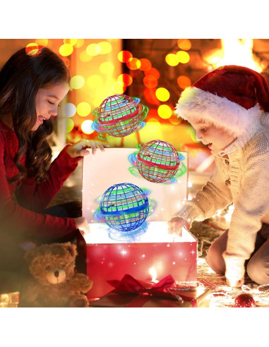 Bola Voladora Interactiva 2024 Dongguan 10cm Azul/Rojo