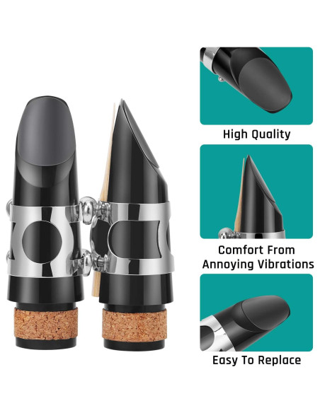 Cojines de Boquilla para Saxofón y Clarinete Focusound 0.3mm