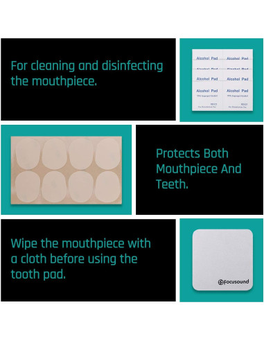 Cojines de Boquilla para Saxofón y Clarinete Focusound 0.3mm