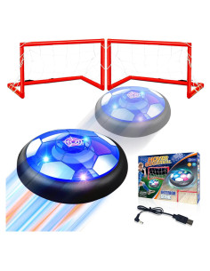 Juguete de Fútbol Flotante Linkowin con Luz LED y Parachoques