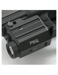 Pistola Láser Verde HiLight P10GL con Linterna 500 Lúmenes USB