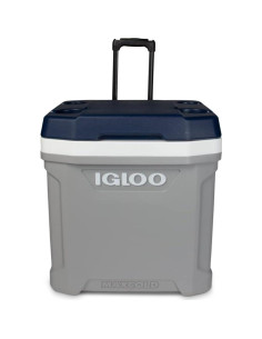 Hielera Rodante Igloo Maxcold 62 QT Gris Aislada 56L 2