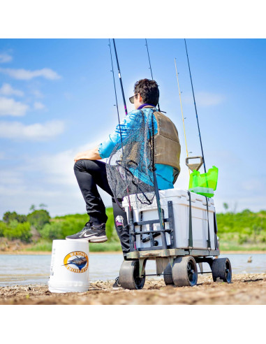 Carro Plegable Mighty Max para Exterior 113.4kg Camo