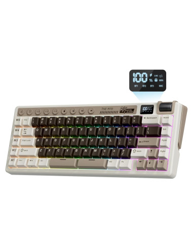 Teclado Mecánico Inalámbrico RK ROYAL KLUDGE M70 75% RGB