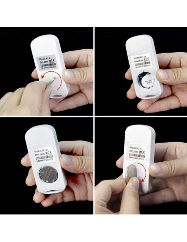 Registrador de Datos de Temperatura Elitech RC-5+ TE USB 32,000 Puntos