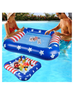 Mesa Inflable para Juegos de Cartas en Piscina Succulentlovers 104 cm
