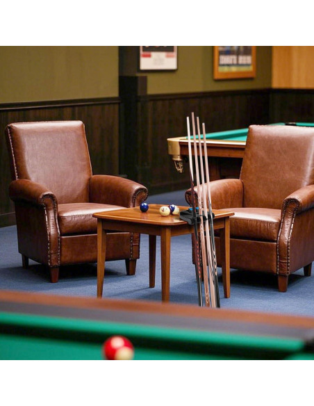 Soporte de Taco de Billar Eorbow 4 Agujeros Portátil Antideslizante