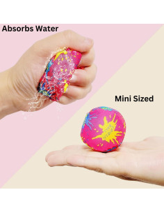 Bolas de Splash Liberty Imports 24 PCS 5.08 cm para Agua 2