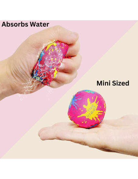 Bolas de Splash Liberty Imports 24 PCS 5.08 cm para Agua