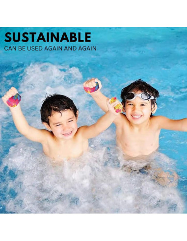 Bolas de Splash Liberty Imports 24 PCS 5.08 cm para Agua