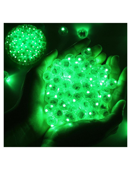 100 Luces de Globo LED Coloridas chzk para Decoración Fiesta