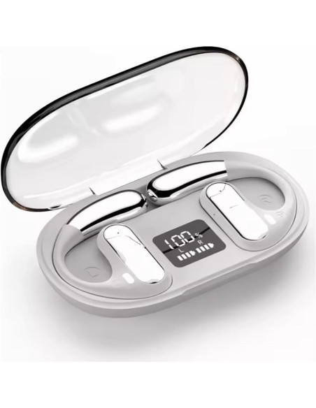 Auriculares Traductores de IA QXC YABUDA Blanco 144 Idiomas