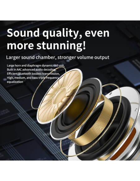 Auriculares Traductores de IA QXC YABUDA Blanco 144 Idiomas