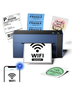 Impresora de Etiquetas Térmicas Memoking 344WF WiFi 300DPI