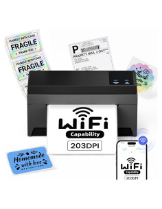 Impresora Térmica de Etiquetas Omezizy PM-249-WF WiFi 4x6