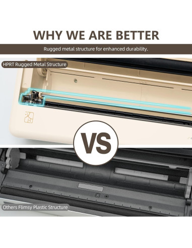 Impresora Térmica Portátil HPRT MT810 Bluetooth Sin Tinta