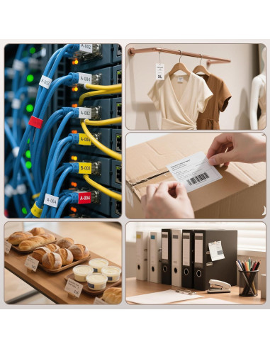 Impresora Térmica de Etiquetas PeriPage PB Gris 5.08 cm