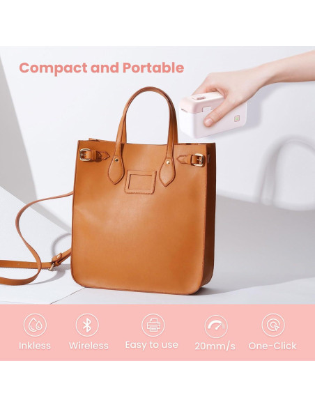 Impresora de Etiquetas Portátil HP4 Bluetooth - 203 DPI Impresora de Etiquetas Portátil HP4 Bluetooth - 203 DPI