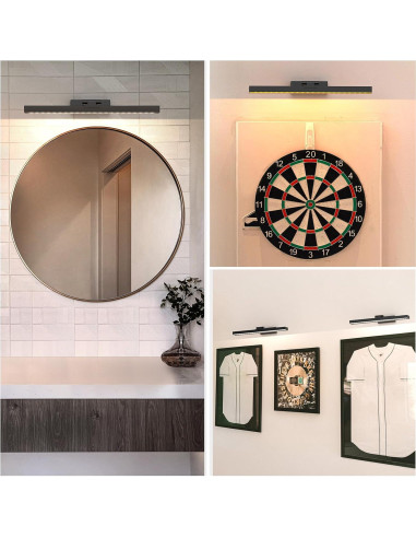 Luz de Imagen Inalámbrica PESUTEN 40.6cm Regulable con Control Remoto