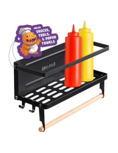 Caddy Magnético Grillzilla para Parrilla - Organizador de BBQ