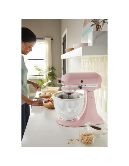Accesorio para Hacer Helados KitchenAid KSMICM, 1.89L, Blanco